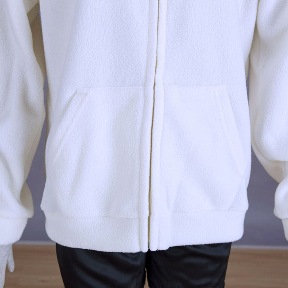 Anime Sailor Moon Artemis The White Cat Cosplay Costume Cute White Hoodie for Women Kids product image 1