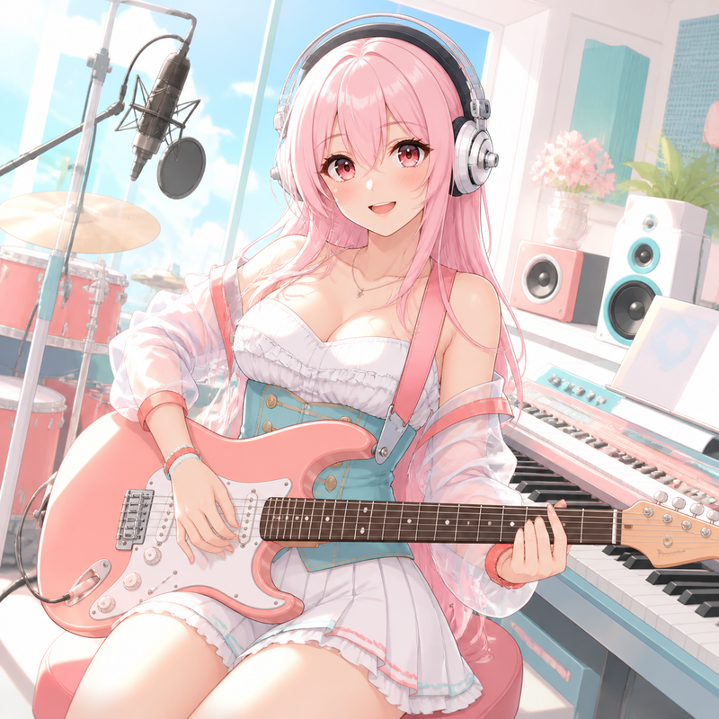 Super Sonico collection banner