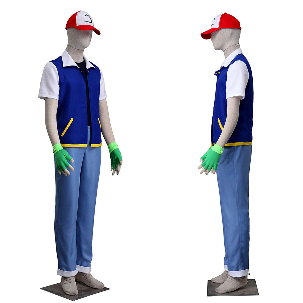 Anime Pokemon Costume Trainer Ash Ketchum Jacket Cosplay Costume for Men & Kids - 未标题-1-恢复的_0008_MR160512-神奇宝贝无印-小智1-4 拷贝.jpg
