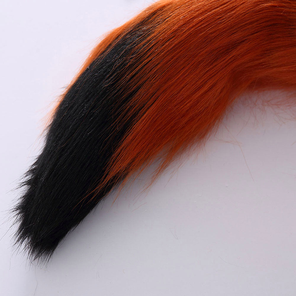 Anime Zootopia The Fox Nick Cosplay Accessories Ears and Tails - 11_0000_疯狂动物城-狐狸耳朵尾巴套装--9.jpg