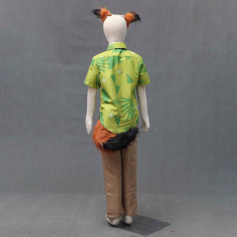 Anime Zootopia The Fox Nick Wilde Cosplay Costume with Fox Ears and Tail for Men & Kids - 11_0002_IMG_5444.jpg