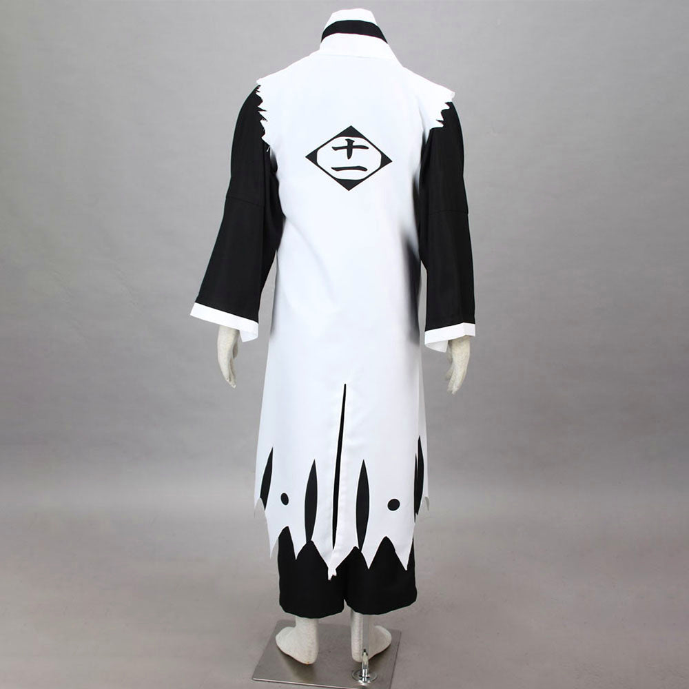 Anime Soul Reaper 11th Unit Captain Fierce Swordsman Cosplay Costume for Men Kids - 11_0002_死神-更木剑八3代-超级简化版十一番队队长长袍-4.jpg