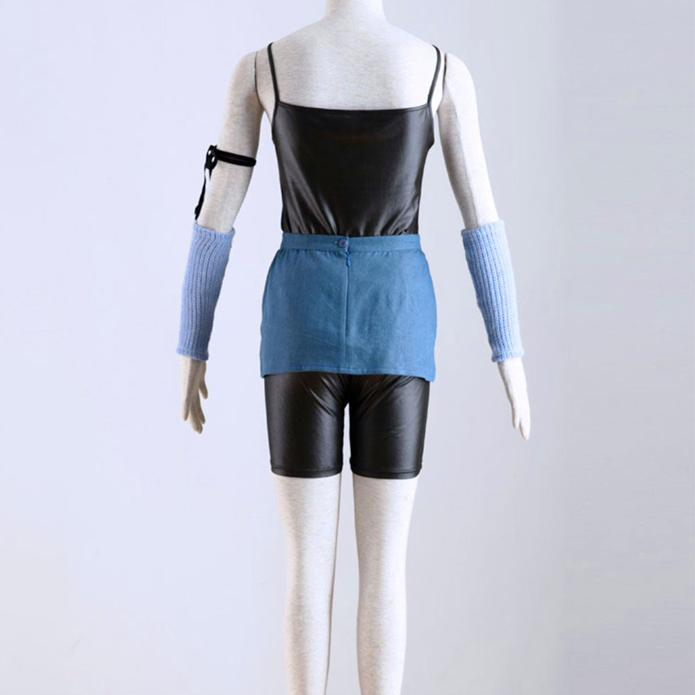 Game Final Fantasy 8 Riona Cosplay Costumes with Accessories for Women & Kids - 11_0002_最终幻想8-莉诺雅Riona装1代-日常服-22.jpg