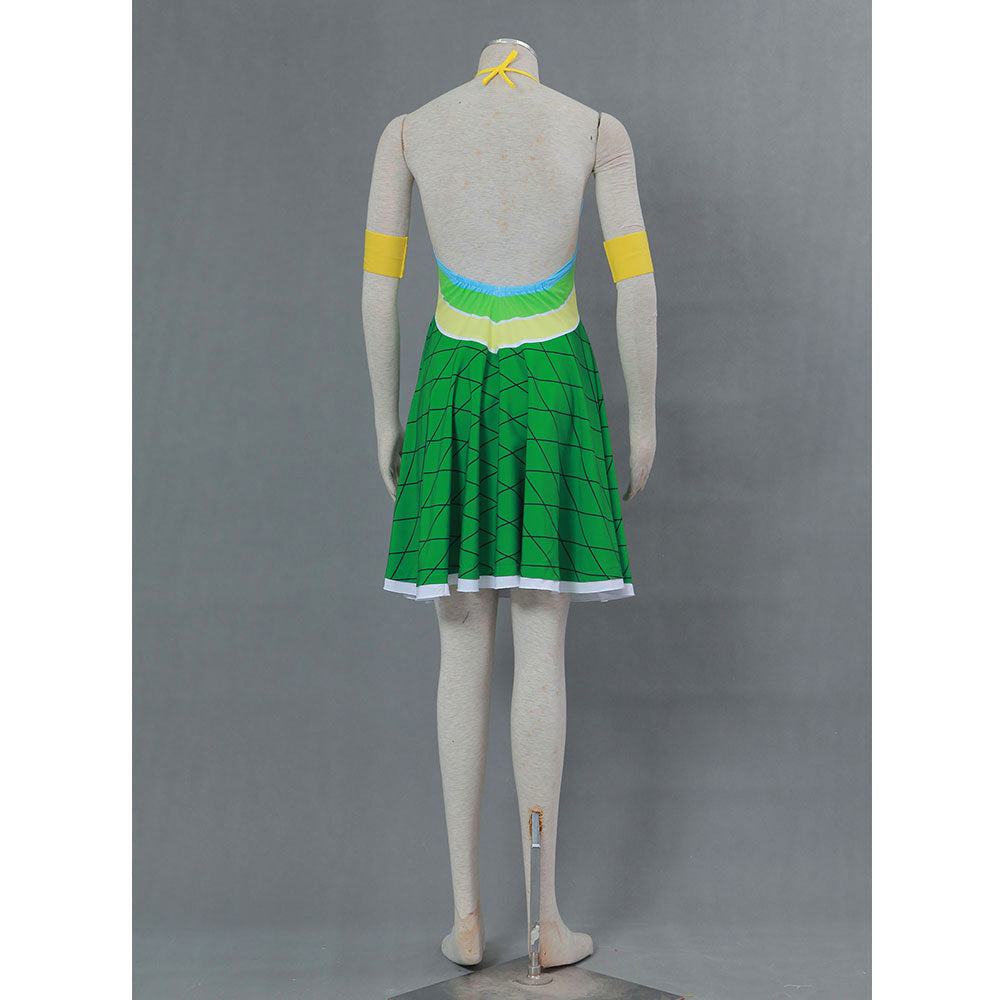 Anime Fairy Tail Wendy Marvell Cosplay Green Dress Costume for Women & Kids - 11_0003_B193-妖精的尾巴-温蒂玛贝尔装2代-龙鳞版 -4.jpg
