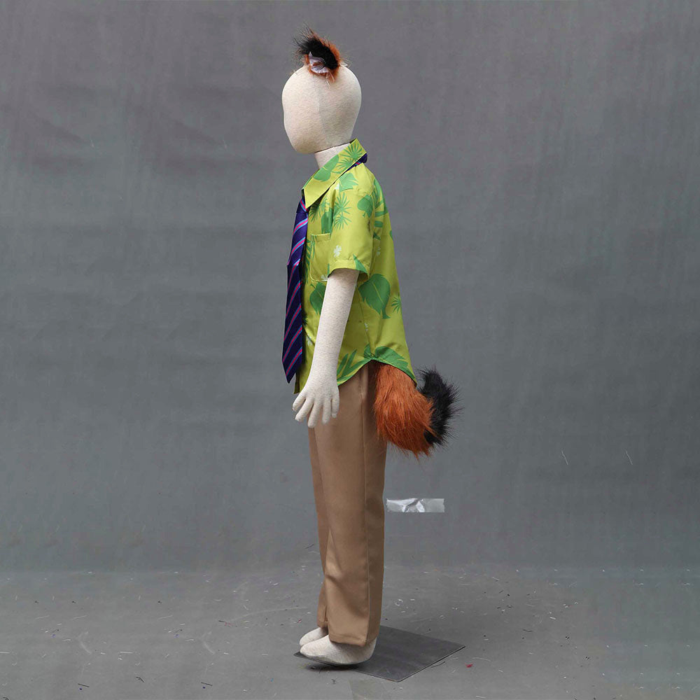 Anime Zootopia The Fox Nick Wilde Cosplay Costume with Fox Ears and Tail for Men & Kids - 11_0003_IMG_5441.jpg
