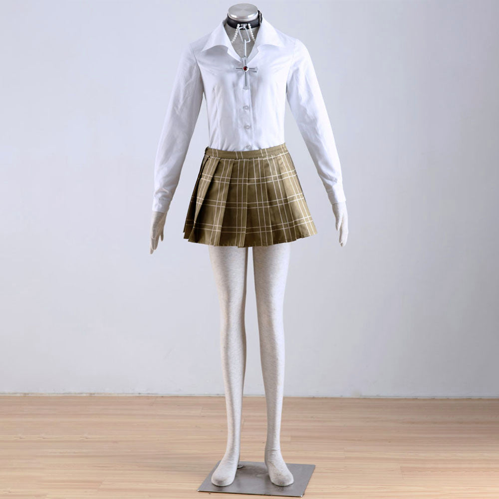 Anime Rosario+Vampire Moka Akashiya Cosplay Costume for Women Kids - 11_0003_十字架与吸血鬼-赤夜萌香装1代-阳海学院女装校服-17.jpg