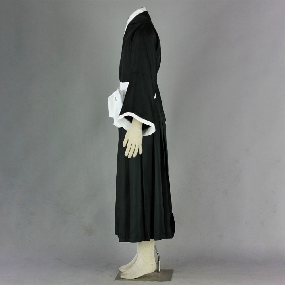 Anime Soul Reaper 13 Guard Squad Sword Fighter Black Kimono Cosplay Costume-v2 for Men Kids - 11_0003_死神-死霸装2代-简化版-3.jpg