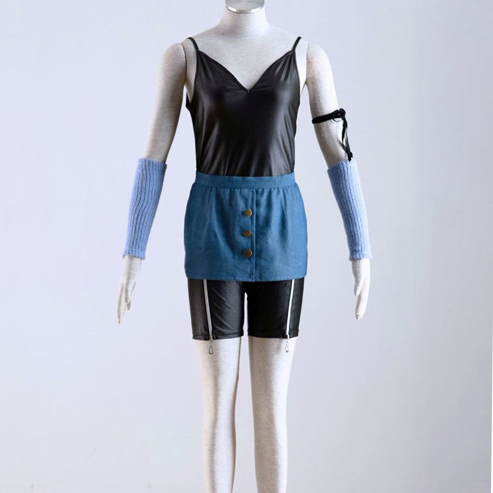 Game Final Fantasy 8 Riona Cosplay Costumes with Accessories for Women & Kids - 11_0003_最终幻想8-莉诺雅Riona装1代-日常服-19.jpg