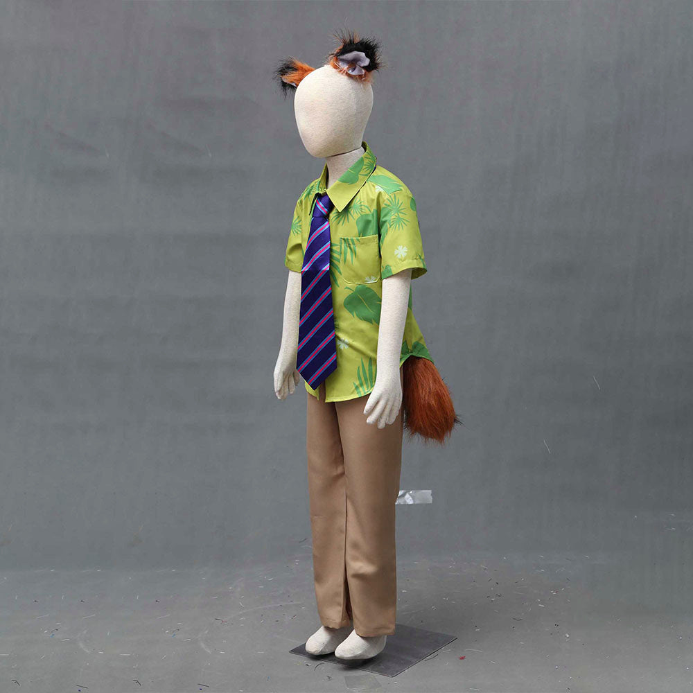 Anime Zootopia The Fox Nick Wilde Cosplay Costume with Fox Ears and Tail for Men & Kids - 11_0004_IMG_5440.jpg