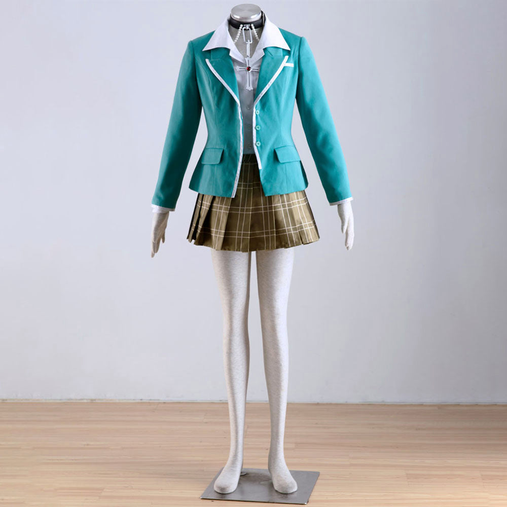 Anime Rosario+Vampire Moka Akashiya Cosplay Costume for Women Kids - 11_0004_十字架与吸血鬼-赤夜萌香装1代-阳海学院女装校服-14.jpg