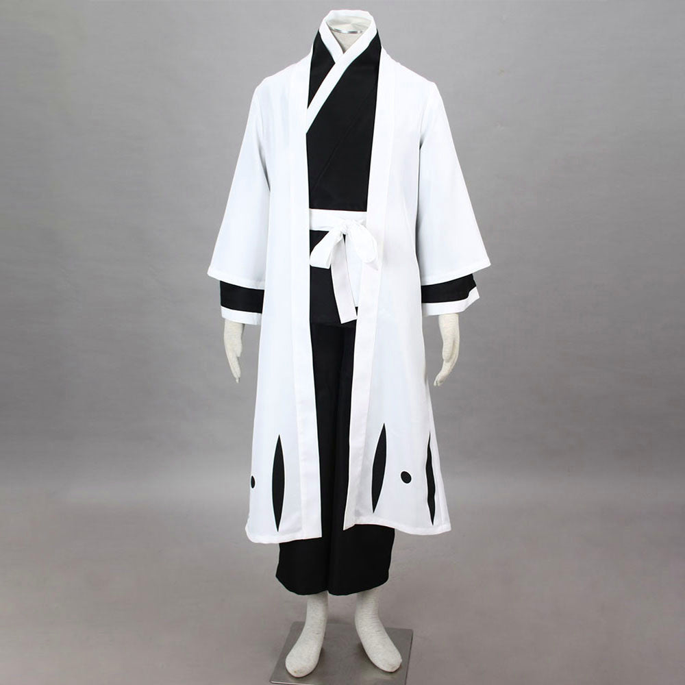 Anime Soul Reaper 13th Unit Captain White-Haired Swordsman Cosplay Costume for Men Kids - 11_0004_死神-浮竹十四郎3代-超级简化版十三番队队长长袍-1.jpg