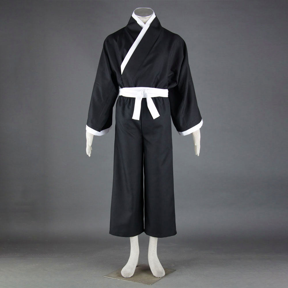 Anime Soul Reaper 13 Guard Squad Sword Fighter Black Kimono Cosplay Costume-v3 for Men Kids - 11_0004_死神-死霸装3代-超级简化版-1.jpg