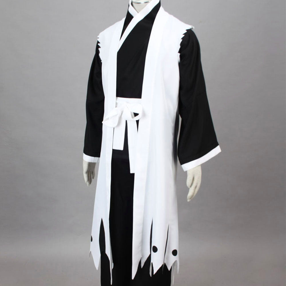 Anime Soul Reaper 11th Unit Captain Fierce Swordsman Cosplay Costume for Men Kids - 11_0004_死神-更木剑八3代-超级简化版十一番队队长长袍-2.jpg