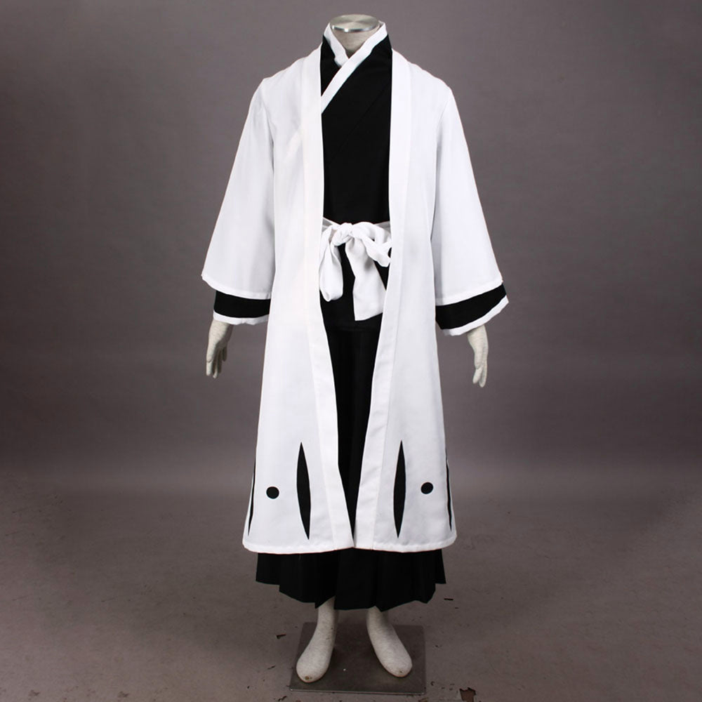 Anime Soul Reaper 12th Unit Captain Cosplay Costume full Set with Haori Robe for Men Kids - 11_0005_死神-涅茧利2代-简化版十二番队队长长袍-7.jpg