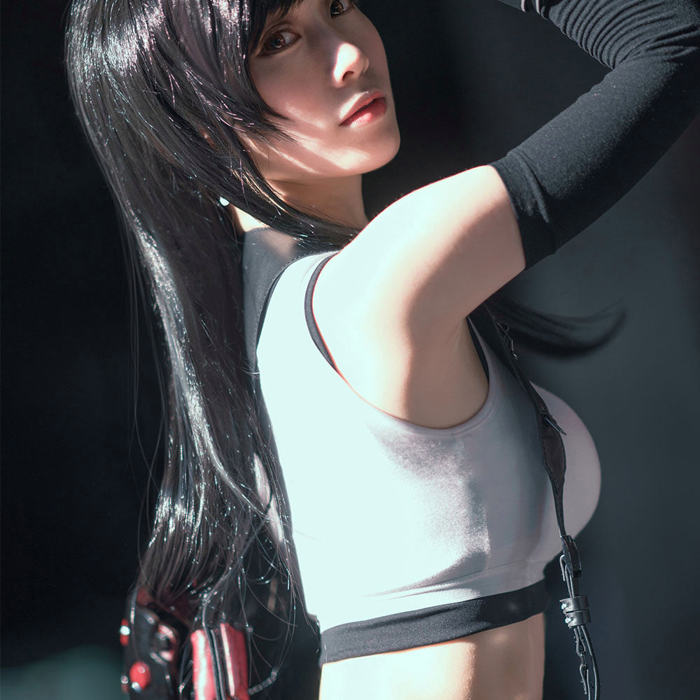 High Quality Final Fantasy 7 Tifa Lockhart Flawless Cosplay Costume with Accessories for Women & Kids - 11_0006_14副本.jpg