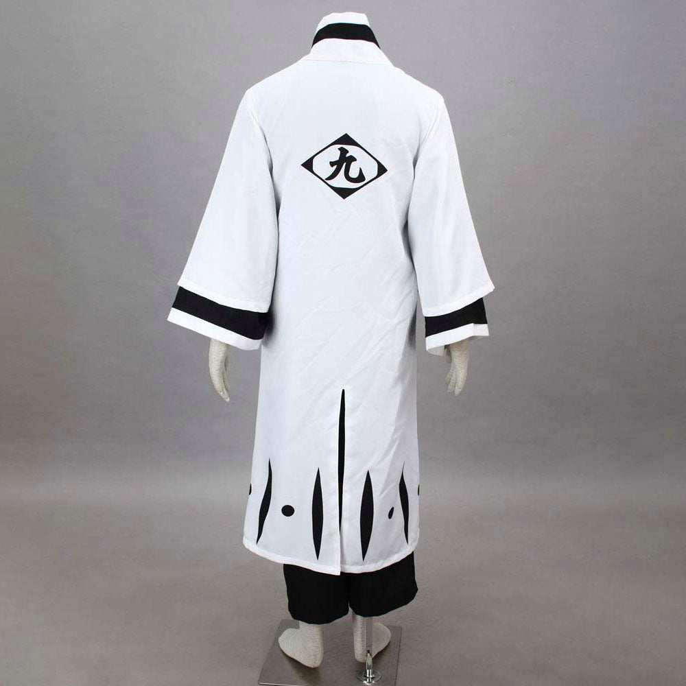 Anime Soul Reaper 9th Unit Captain Blind Swordsman Cosplay Costume for Men Kids - 11_0006_死神-东仙要4代-超级简化版九番队队长长袍-8.jpg