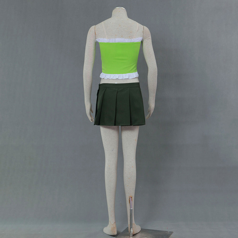Anime Fairy Tail Lucy Heartfilia Cosplay Green Outfits Costume with Star River Whip for Women & Kids - 11_0007_B190-妖精的尾巴-露西装3代-绿色款 -8.jpg