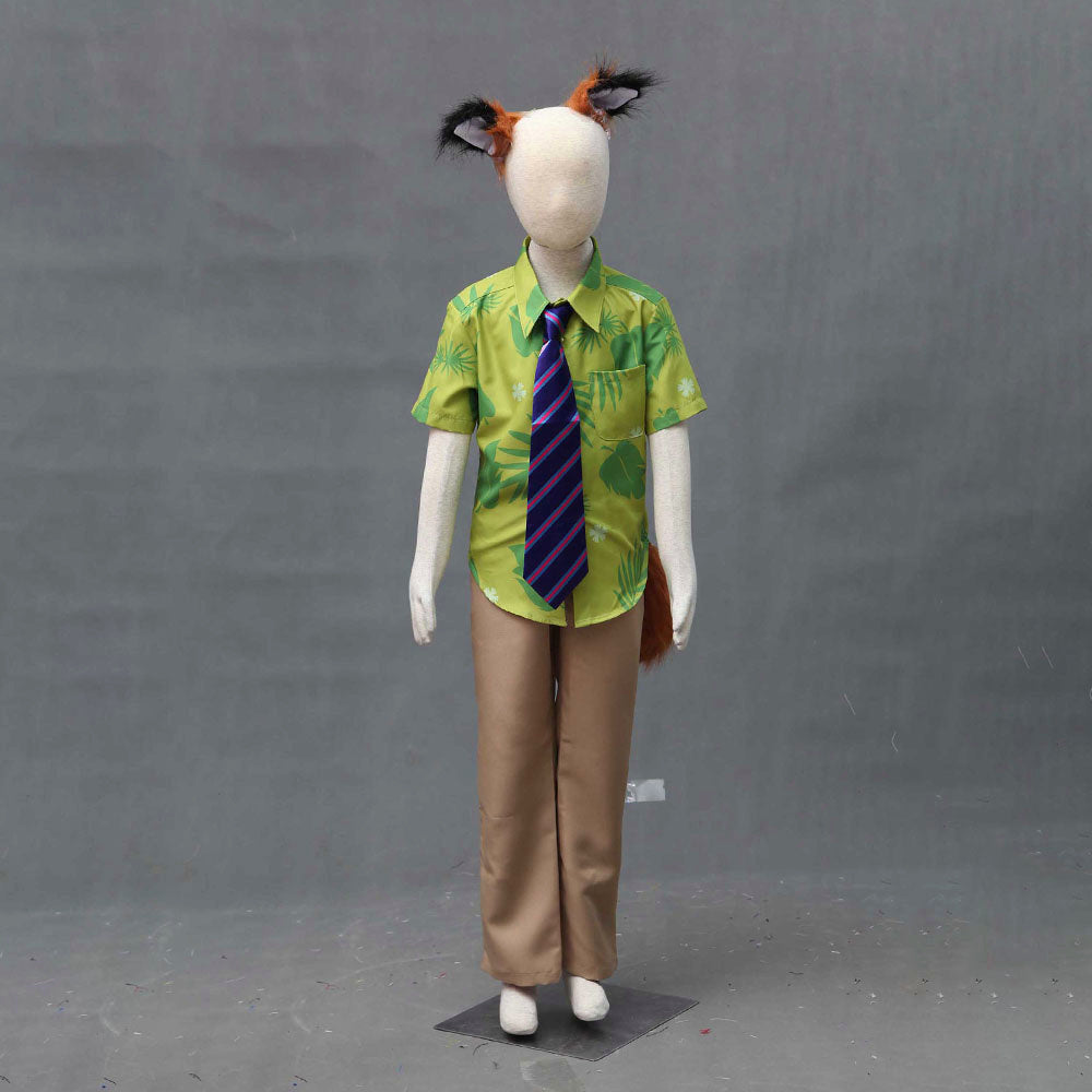 Anime Zootopia The Fox Nick Wilde Cosplay Costume with Fox Ears and Tail for Men & Kids - 11_0007_IMG_5436.jpg