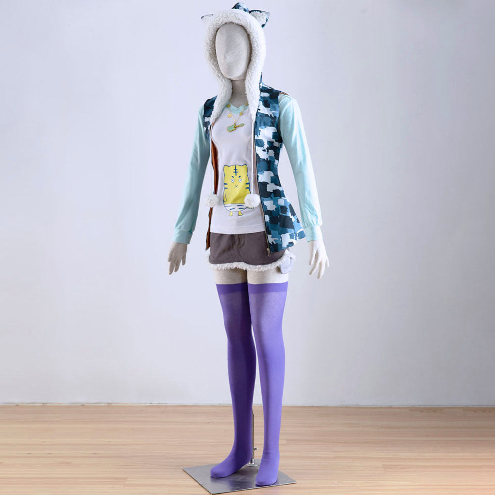 Game Super Sonico Costume Sonico Cosplay full Outfits for Women Kids - 11_0007_超级索尼子-索尼子装1代-迷彩便服-13.jpg