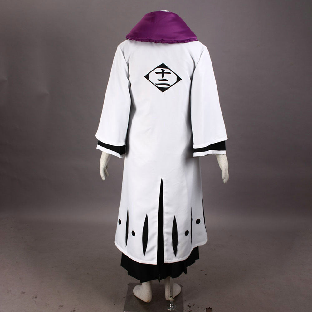 Anime Soul Reaper 12th Unit Captain Cosplay Costume full Set with Haori Robe for Men Kids - 11_0007_死神-涅茧利2代-简化版十二番队队长长袍-4.jpg