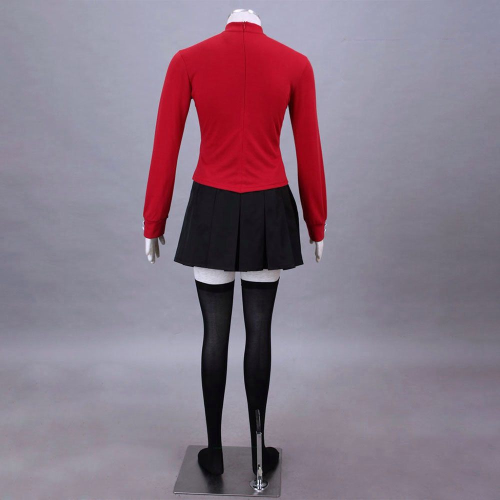 Fate/stay night Rin Tohsaka Cosplay Costume with Accessories for Women Kids - 11_0007_圣杯战争-远坂凛装2代-便装全套-4.jpg