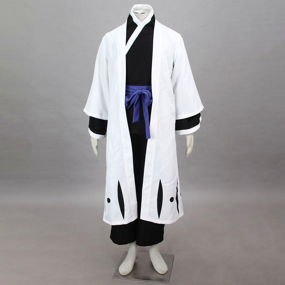 Anime Soul Reaper 9th Unit Captain Blind Swordsman Cosplay Costume for Men Kids - 11_0007_死神-东仙要4代-超级简化版九番队队长长袍-7.jpg