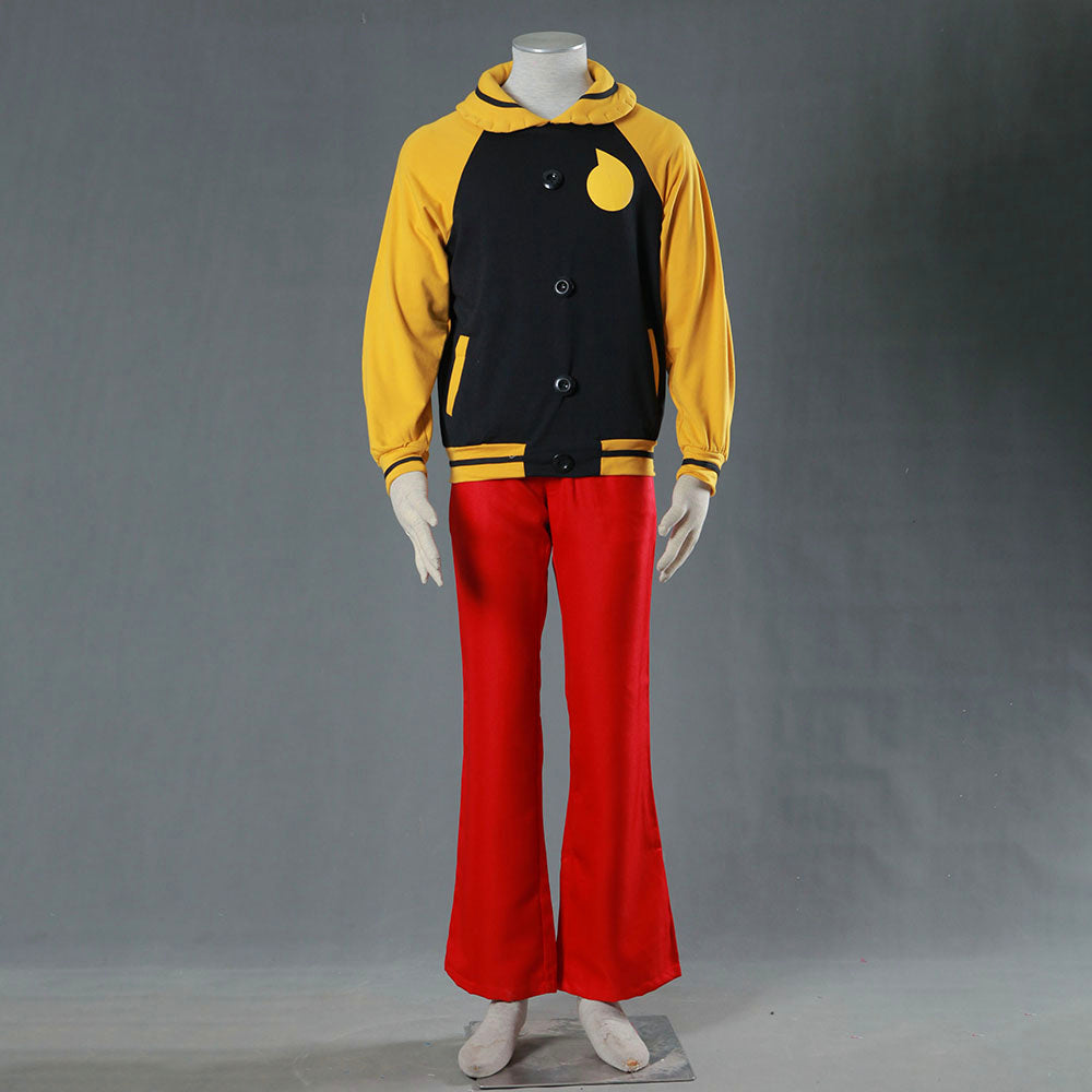 Anime Soul Eater The Soul Cosplay Hoodie Costume Set for Men Kids - 11_0008_A90-噬魂师-SOUL装1代1.jpg