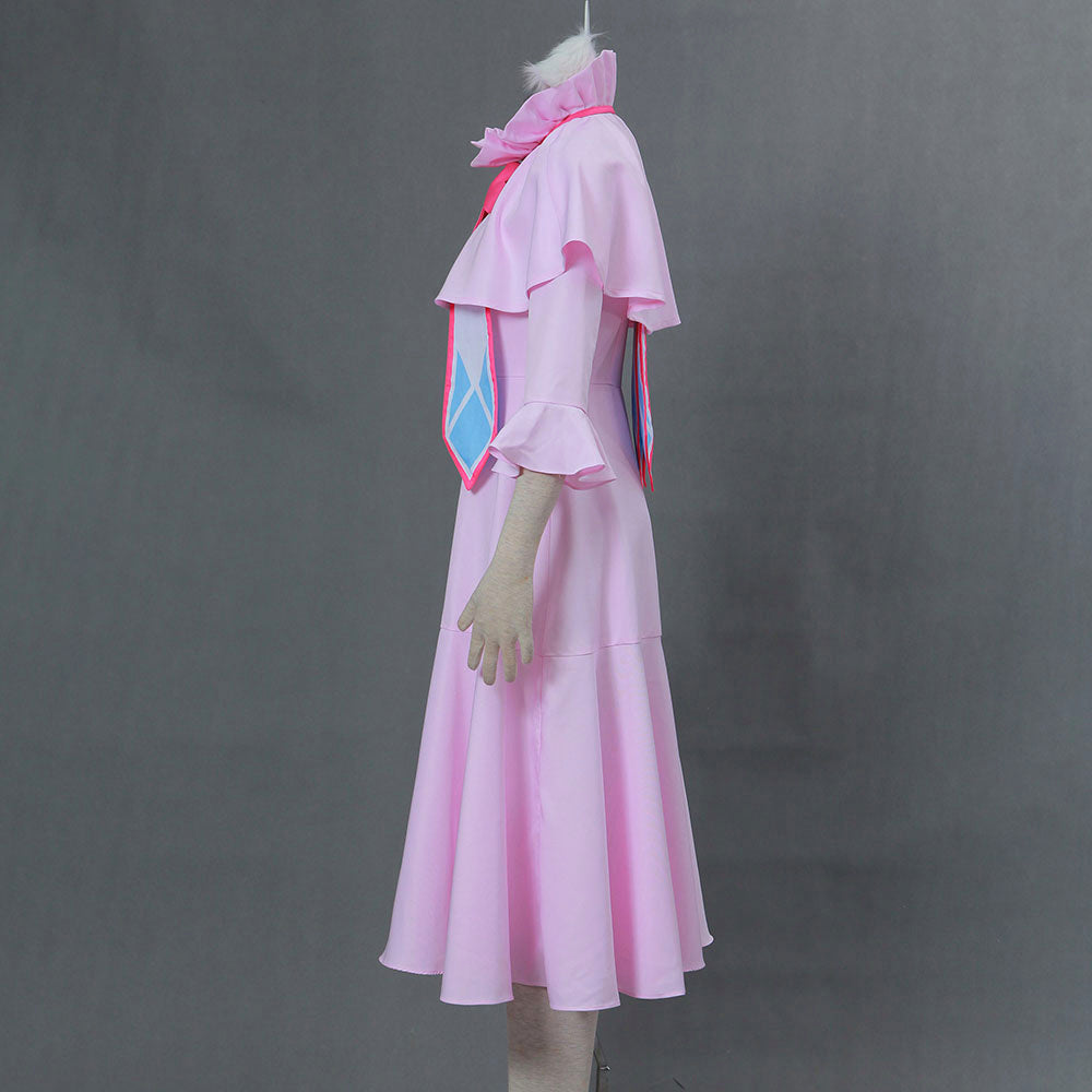Anime Fairy Tail Mavis Vermillion First Guild Master Pink Cape Dress Cosplay Costume for Women & Kids - 11_0008_F103-妖精的尾巴-梅比斯装1代-初代会长服 -3.jpg