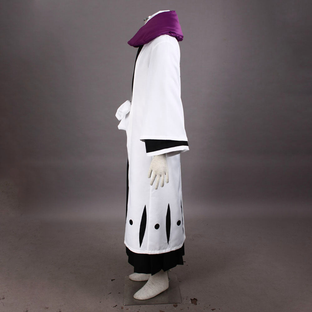 Anime Soul Reaper 12th Unit Captain Cosplay Costume full Set with Haori Robe for Men Kids - 11_0008_死神-涅茧利2代-简化版十二番队队长长袍-3.jpg