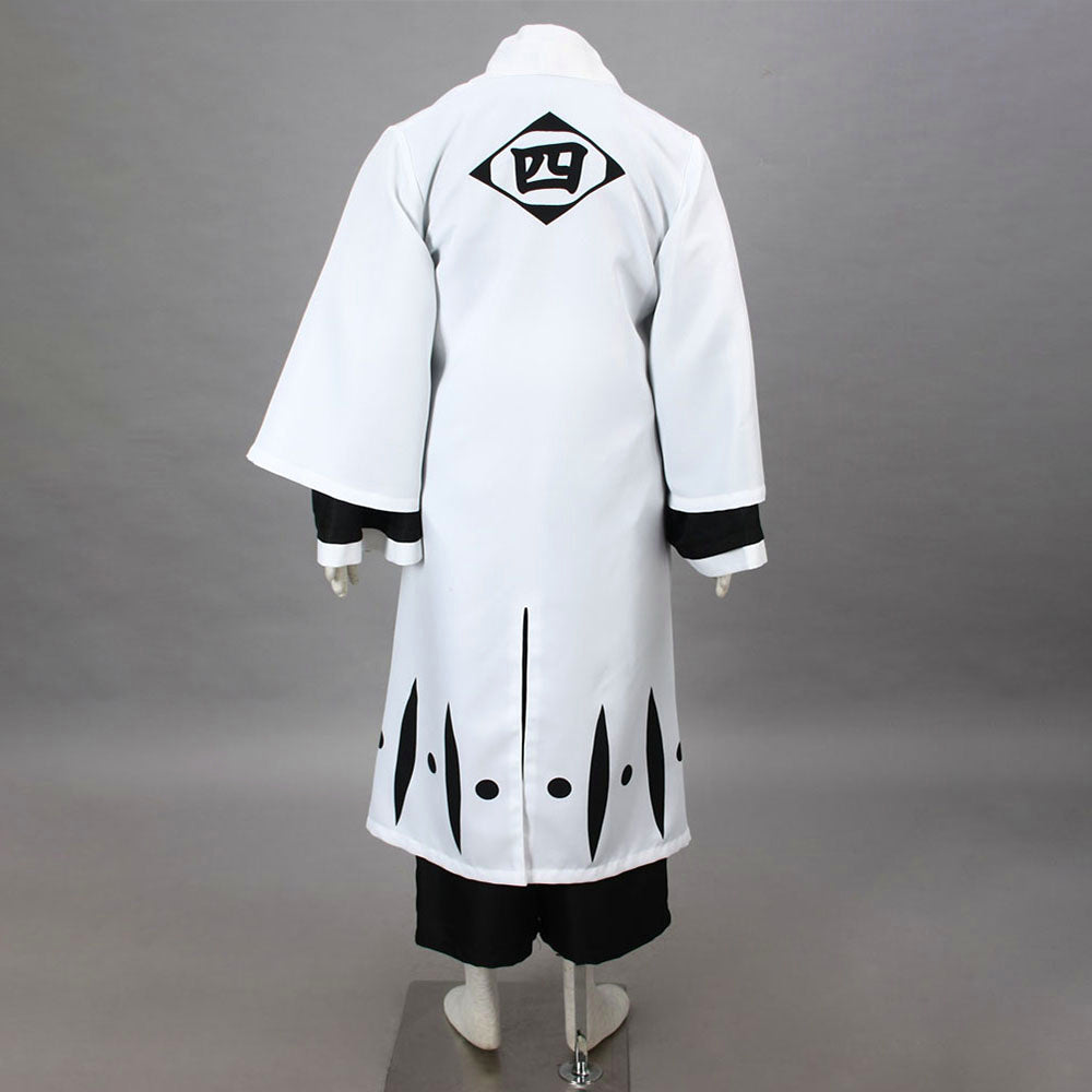 Anime Soul Reaper 4th Unit Captain Healer Swordswoman Cosplay Costume for Women Kids - 11_0008_死神-卯之花烈3代-超级简化版四番队队长长袍-4.jpg