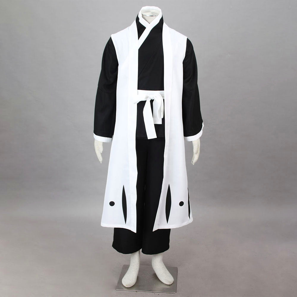 Anime Soul Reaper 6th Unit Captain White Scarf Noble Swordsman Cosplay Costume for Men Kids - 11_0008_死神-朽木白哉3代-超级简化版六番队队长长袍-8.jpg