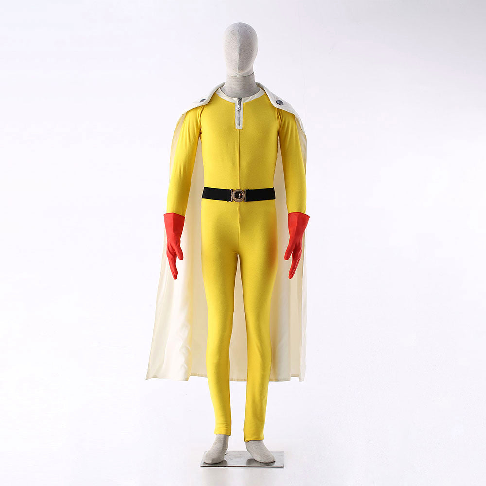 Anime One-Punch Man Saitama Cosplay Costume full Outfit for Men & Kids - 11_0009_E205-一拳超人-崎玉装1代-秃头披风侠套装--9.jpg