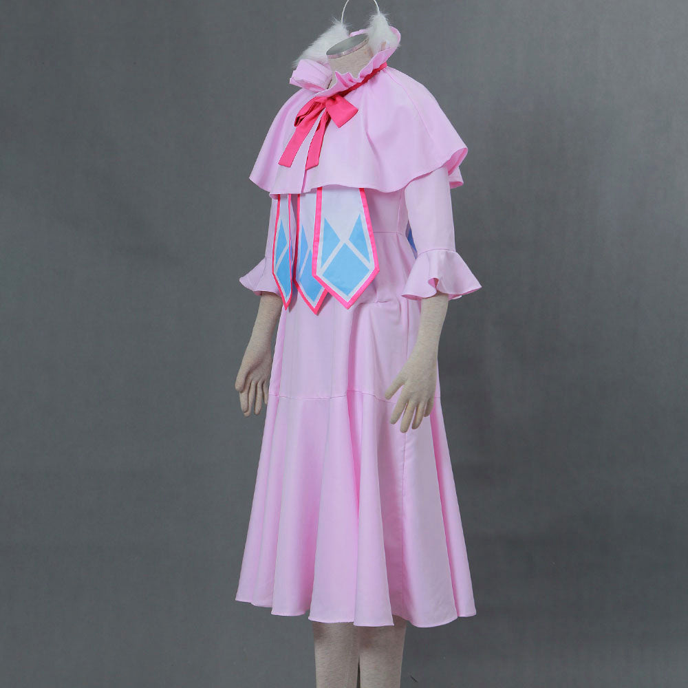 Anime Fairy Tail Mavis Vermillion First Guild Master Pink Cape Dress Cosplay Costume for Women & Kids - 11_0009_F103-妖精的尾巴-梅比斯装1代-初代会长服 -2.jpg