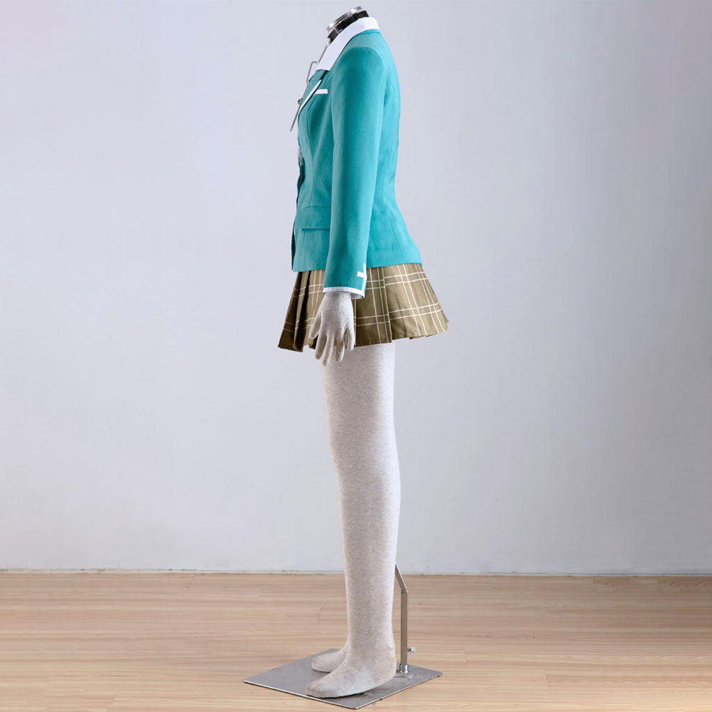 Anime Rosario+Vampire Moka Akashiya Cosplay Costume for Women Kids - 11_0009_十字架与吸血鬼-赤夜萌香装1代-阳海学院女装校服-3.jpg