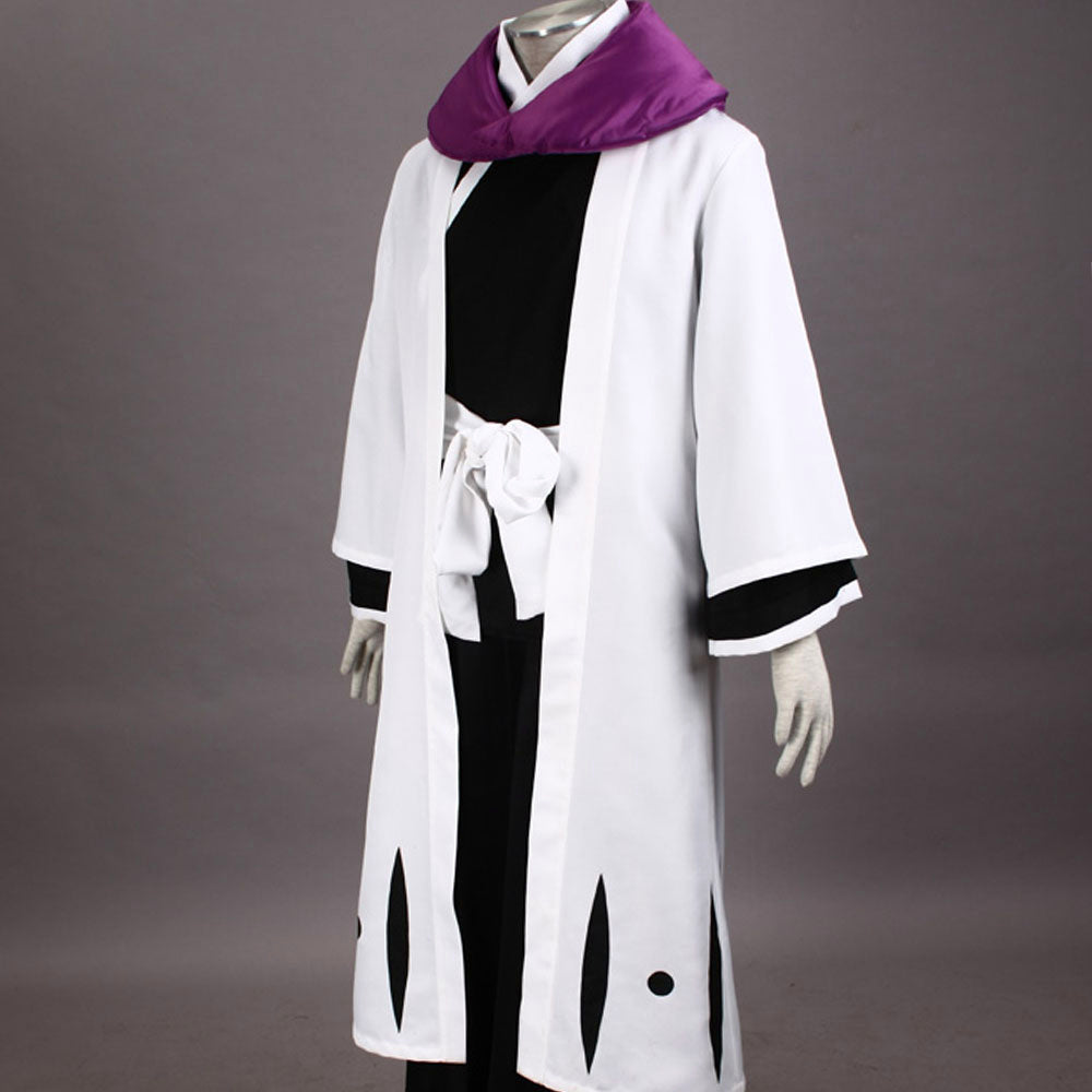 Anime Soul Reaper 12th Unit Captain Cosplay Costume full Set with Haori Robe for Men Kids - 11_0009_死神-涅茧利2代-简化版十二番队队长长袍-2.jpg