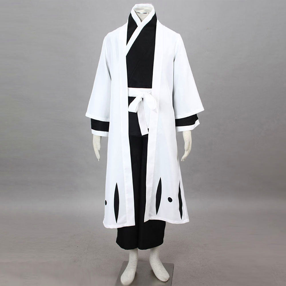 Anime Soul Reaper 8th Unit Captain Lazy Captain Swordsman Cosplay Costume for Men Kids - 11_0009_死神-京乐春水装3代-超级简化版八番队队长长袍-5.jpg