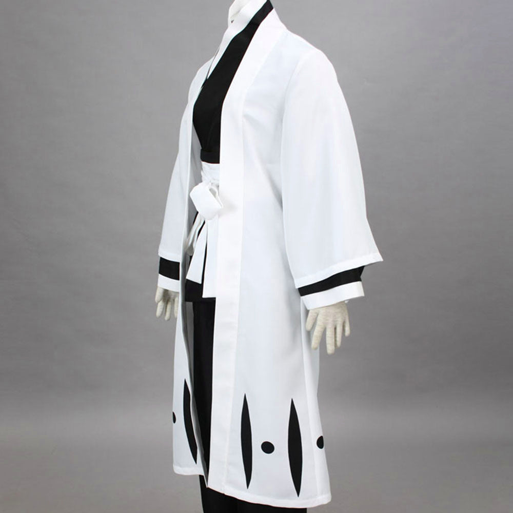 Anime Soul Reaper 4th Unit Captain Healer Swordswoman Cosplay Costume for Women Kids - 11_0010_死神-卯之花烈3代-超级简化版四番队队长长袍-2.jpg