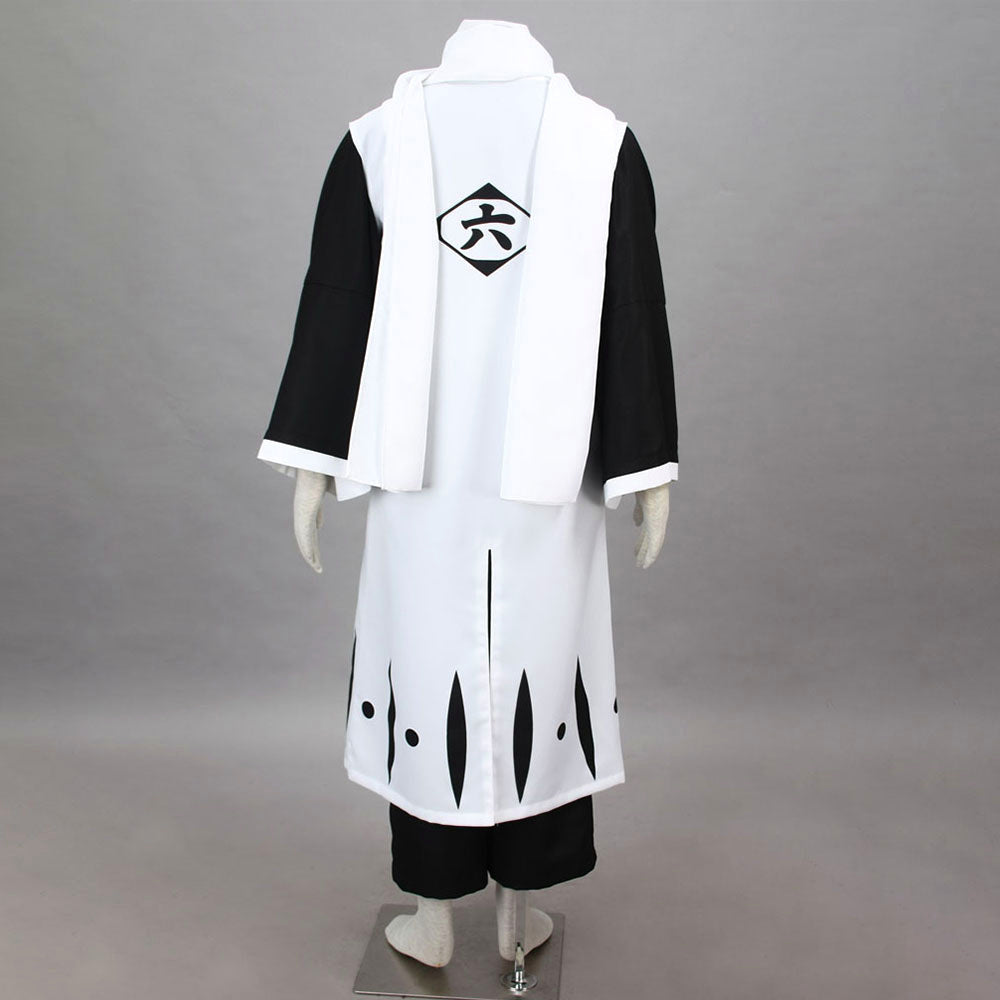 Anime Soul Reaper 6th Unit Captain White Scarf Noble Swordsman Cosplay Costume for Men Kids - 11_0010_死神-朽木白哉3代-超级简化版六番队队长长袍-4.jpg