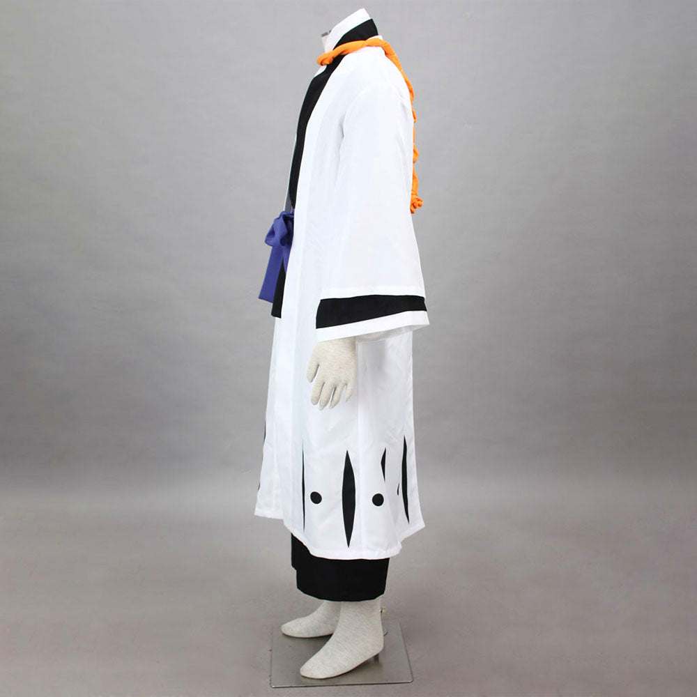 Anime Soul Reaper 9th Unit Captain Blind Swordsman Cosplay Costume for Men Kids - 11_0010_死神-东仙要4代-超级简化版九番队队长长袍-3.jpg