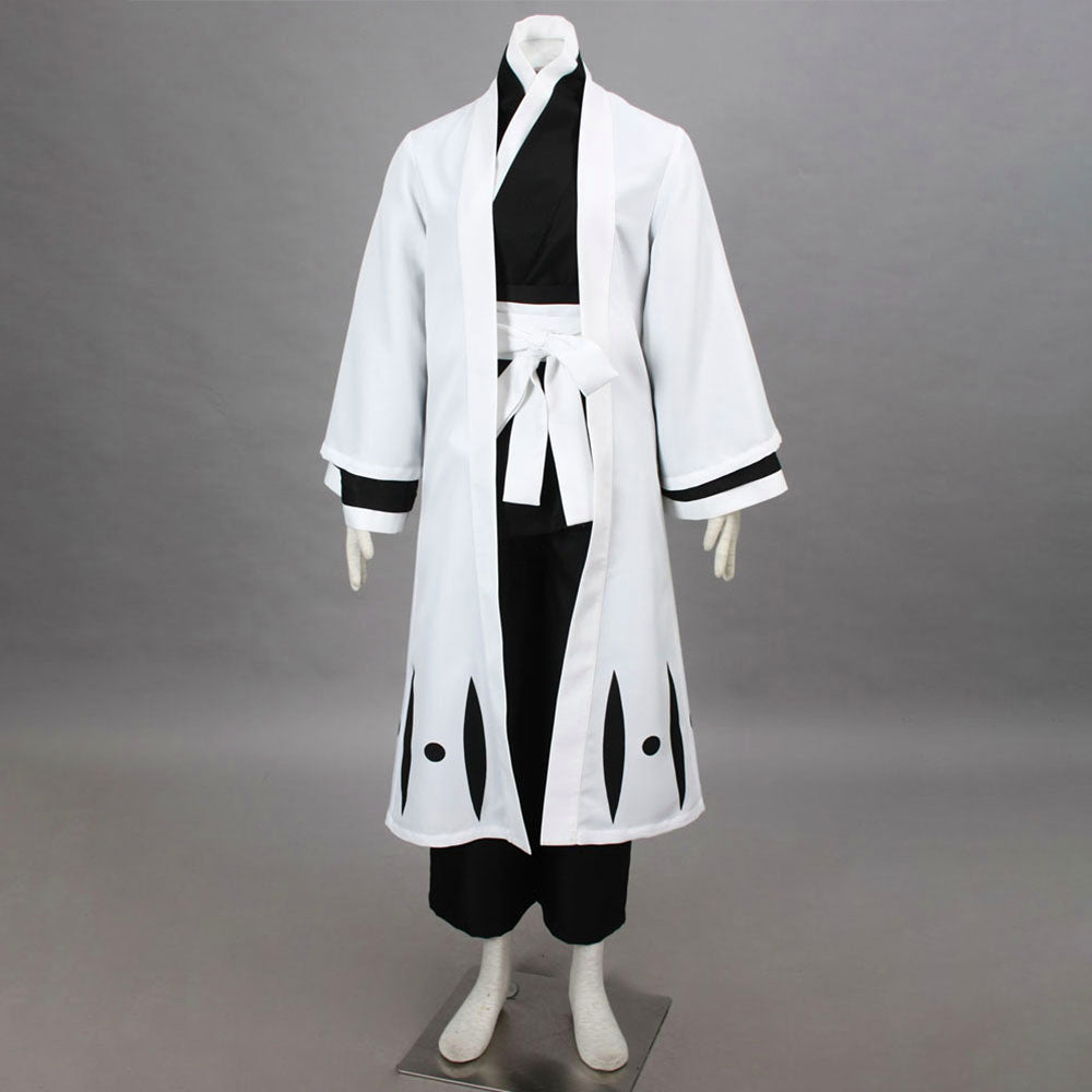 Anime Soul Reaper 4th Unit Captain Healer Swordswoman Cosplay Costume for Women Kids - 11_0011_死神-卯之花烈3代-超级简化版四番队队长长袍-1.jpg