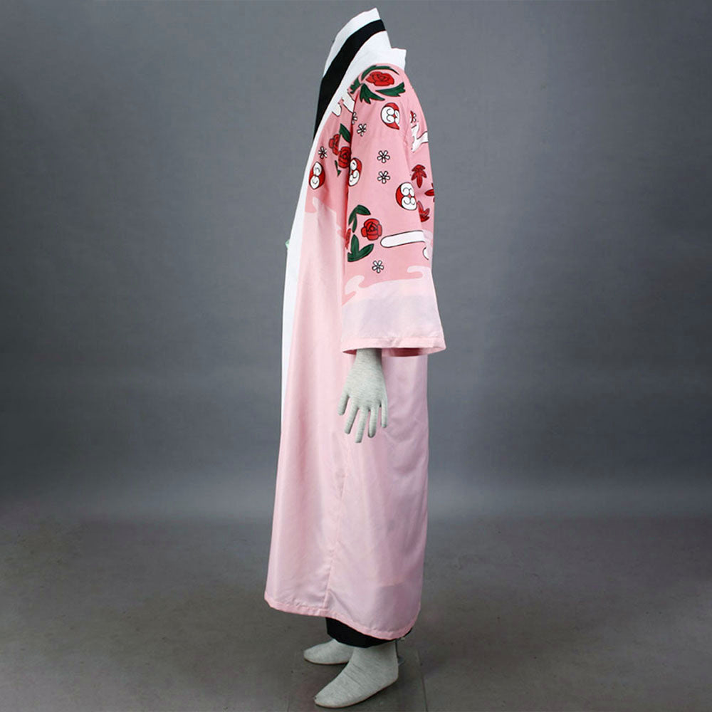 Anime Soul Reaper 8th Unit Captain Lazy Captain Swordsman Cosplay Costume for Men Kids - 11_0011_死神-京乐春水装3代-超级简化版八番队队长长袍-3.jpg