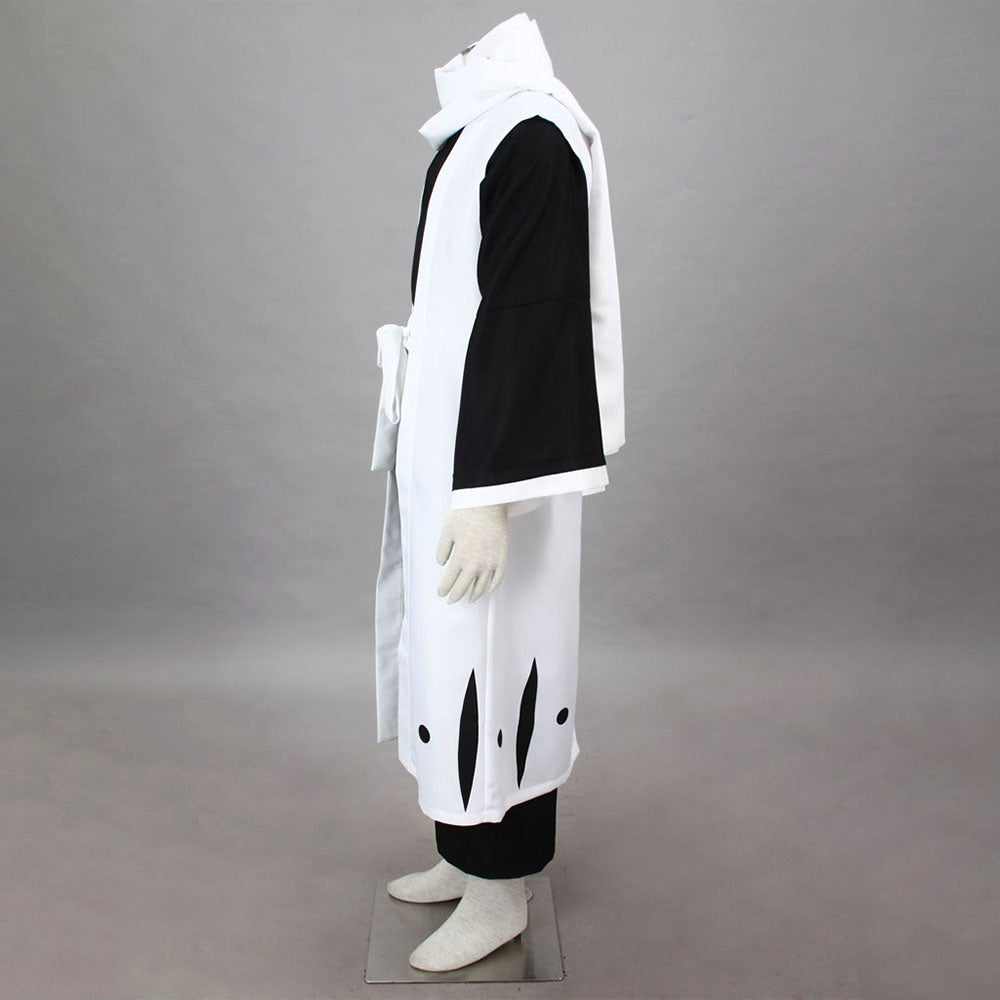 Anime Soul Reaper 6th Unit Captain White Scarf Noble Swordsman Cosplay Costume for Men Kids - 11_0011_死神-朽木白哉3代-超级简化版六番队队长长袍-3.jpg