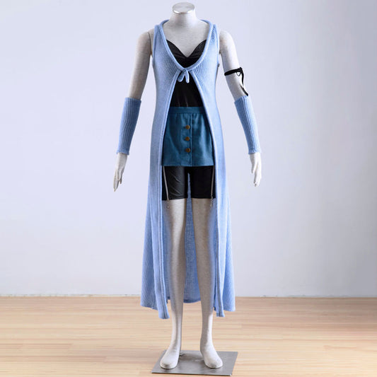 Game Final Fantasy 8 Riona Cosplay Costumes with Accessories for Women & Kids - 11_0011_最终幻想8-莉诺雅Riona装1代-日常服-1.jpg