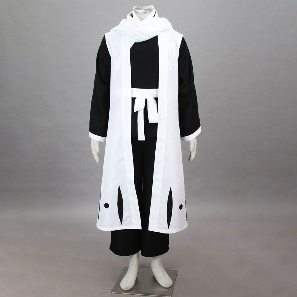 Anime Soul Reaper 6th Unit Captain White Scarf Noble Swordsman Cosplay Costume for Men Kids - 11_0013_死神-朽木白哉3代-超级简化版六番队队长长袍-1.jpg