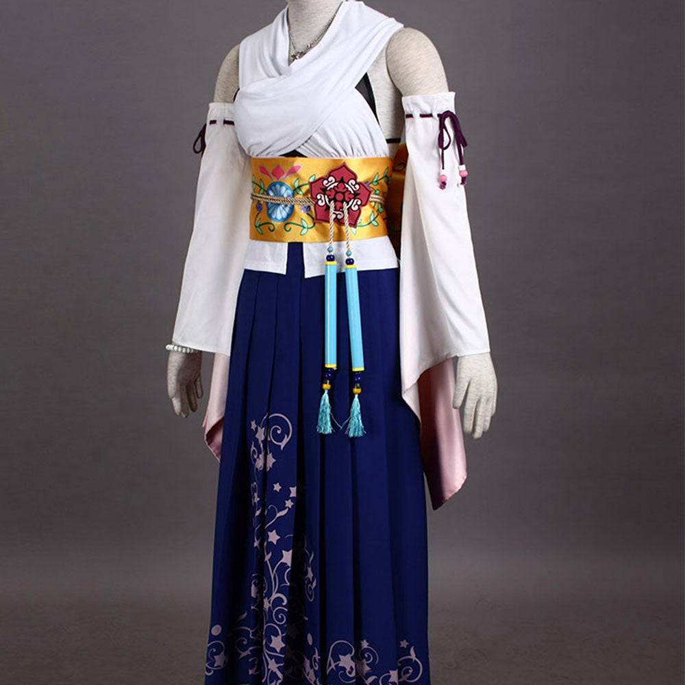 Final Fantasy X 10 Yuna Cosplay Costume with Accessories for Women & Kids - 11_0017_最终幻想10-尤娜装1代-召唤服-2.jpg