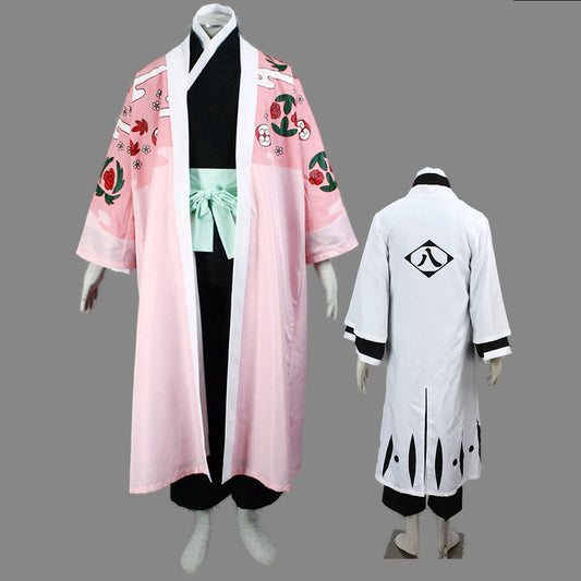 Anime Soul Reaper 8th Unit Captain Lazy Captain Swordsman Cosplay Costume for Men Kids - 未标题-1.jpg
