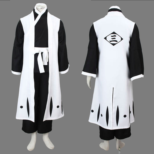 Anime Soul Reaper 3rd Unit Captain Healer Swordswoman Cosplay Costume for Men Kids - 未标题-1.jpg