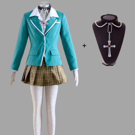 Anime Rosario+Vampire Moka Akashiya Cosplay Costume for Women Kids - 未标题-1-恢复的.jpg