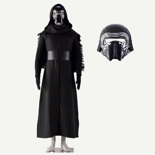 Star Wars Kylo Ren Ben Solo Cosplay Costume Black Outfits with Mask Men & Kids - 未标题-1-恢复的.jpg