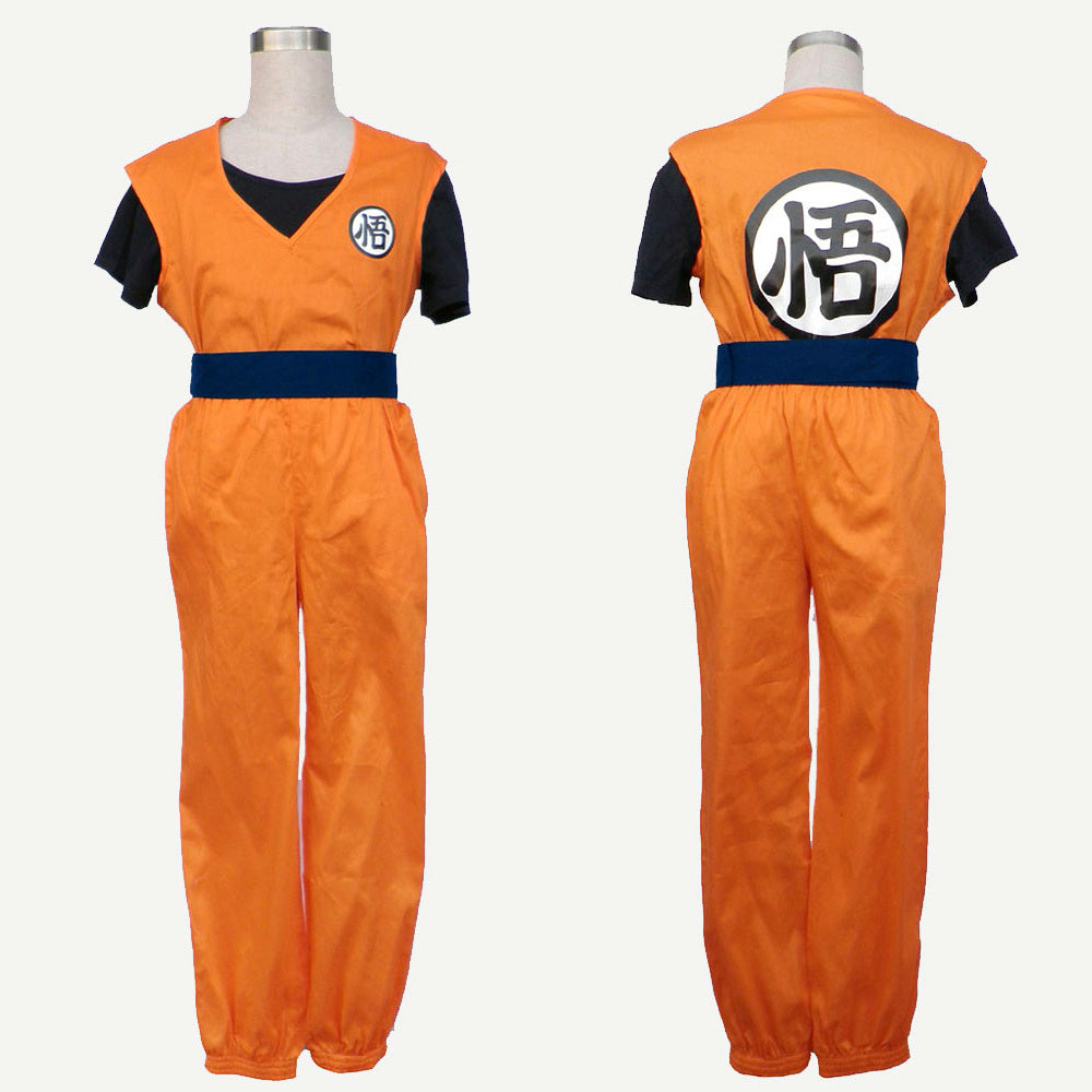 Dragon Ball Son Goku Kanji Symbol Training Uniform Cosplay Costume for Men & Kids - 未标题-1-恢复的.jpg